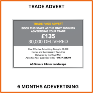 Webdeli Local 6 Months Trade Advertisement