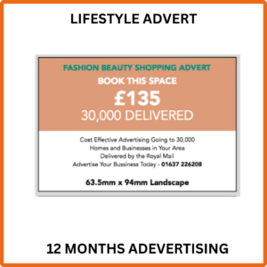 Webdeli Local 12 Months Lifestyle Advertisement