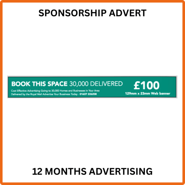 Webdeli Local 12 Months Sponsorship Advertisement